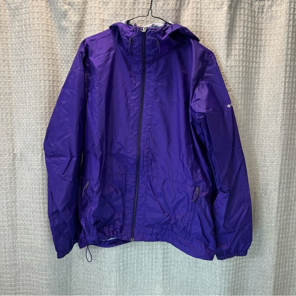 Columbia Women's Deep Purple Windbreaker Jacket - Picture 1 of 10